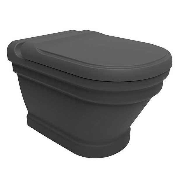 VINTAGE Wall Mounted Toilet D.GREY SP1150